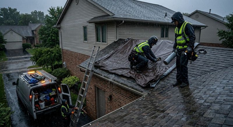 Asphalt Roof Leak Repair