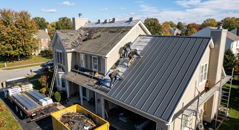 Barn Roof Replacement detail