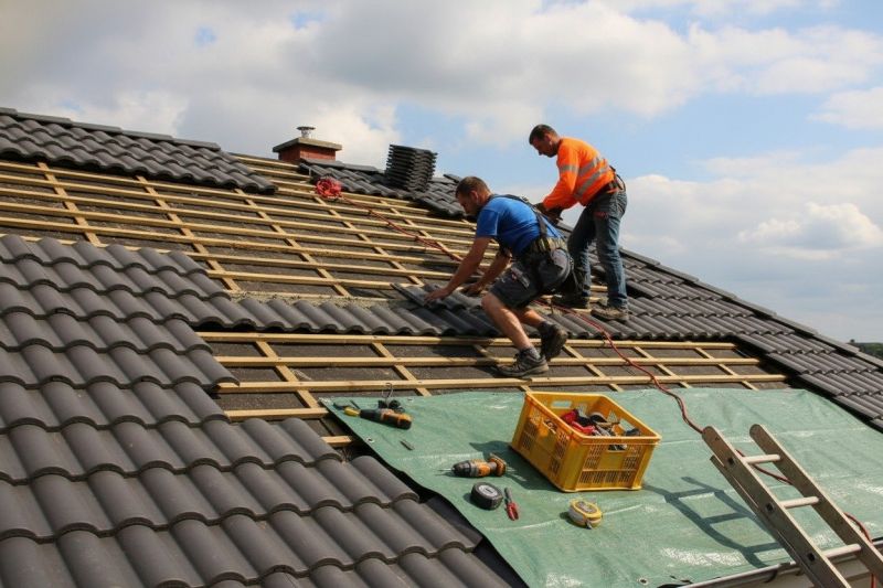Clay Roof Leak Repair detail