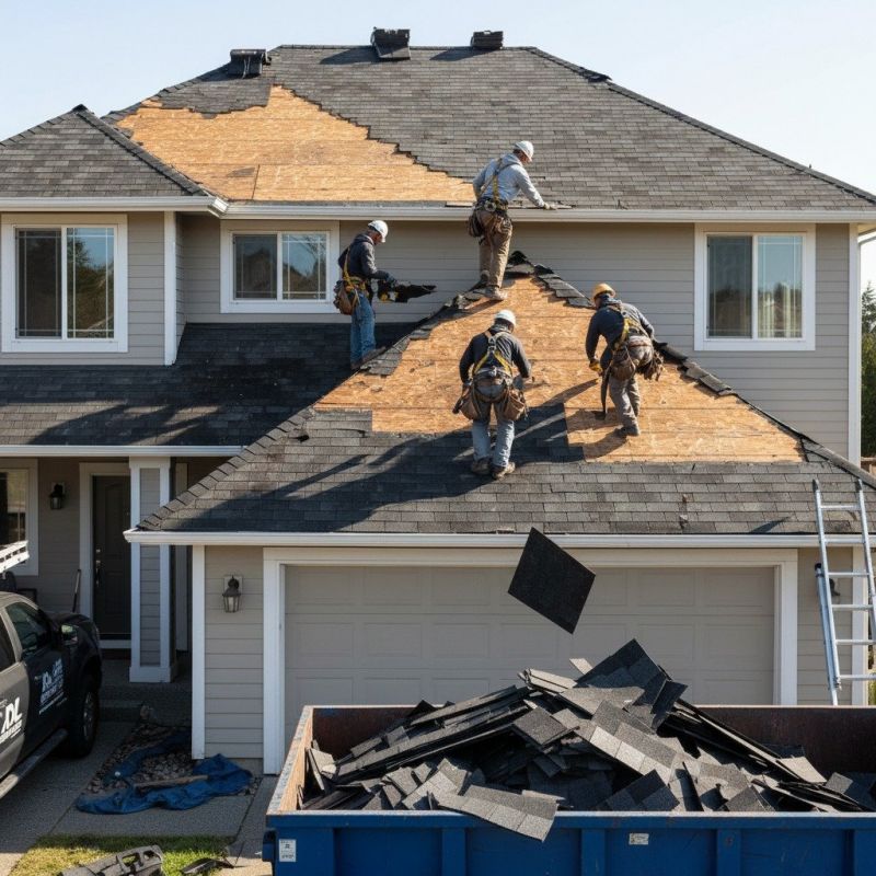 Roof Shingles Replacement detail