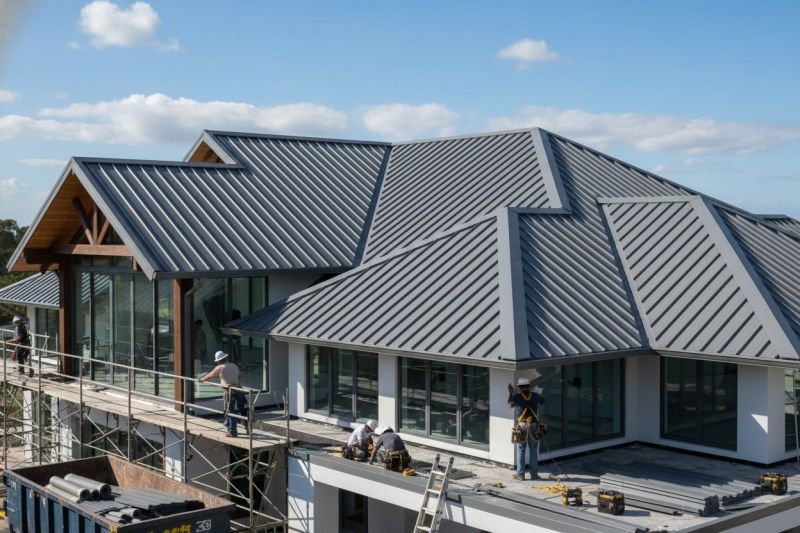 Steel Roof Replacement detail