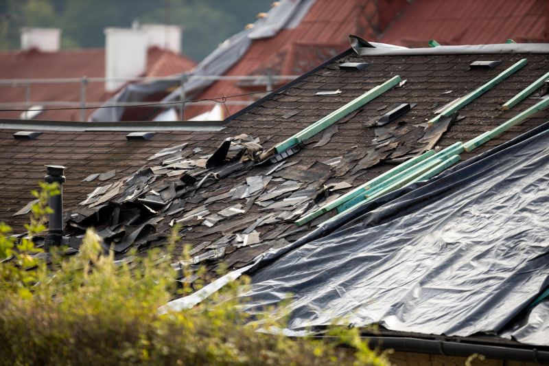 Hail Damage Roof Repair