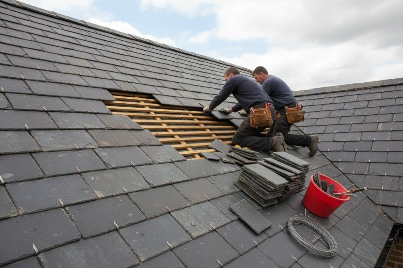 Slate Roof Leak Repair
